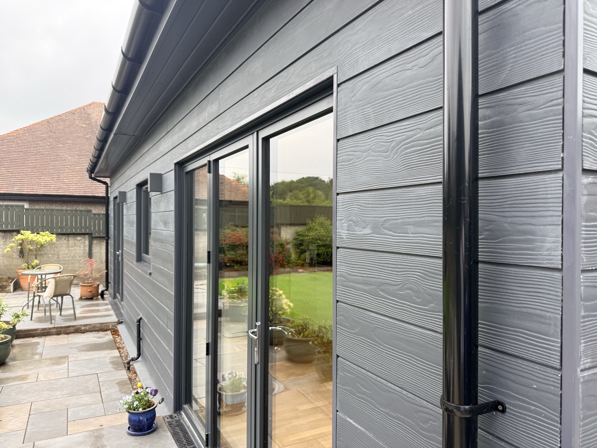 Bi-fold doors, windows and Cedral cladding, Broughty Ferry