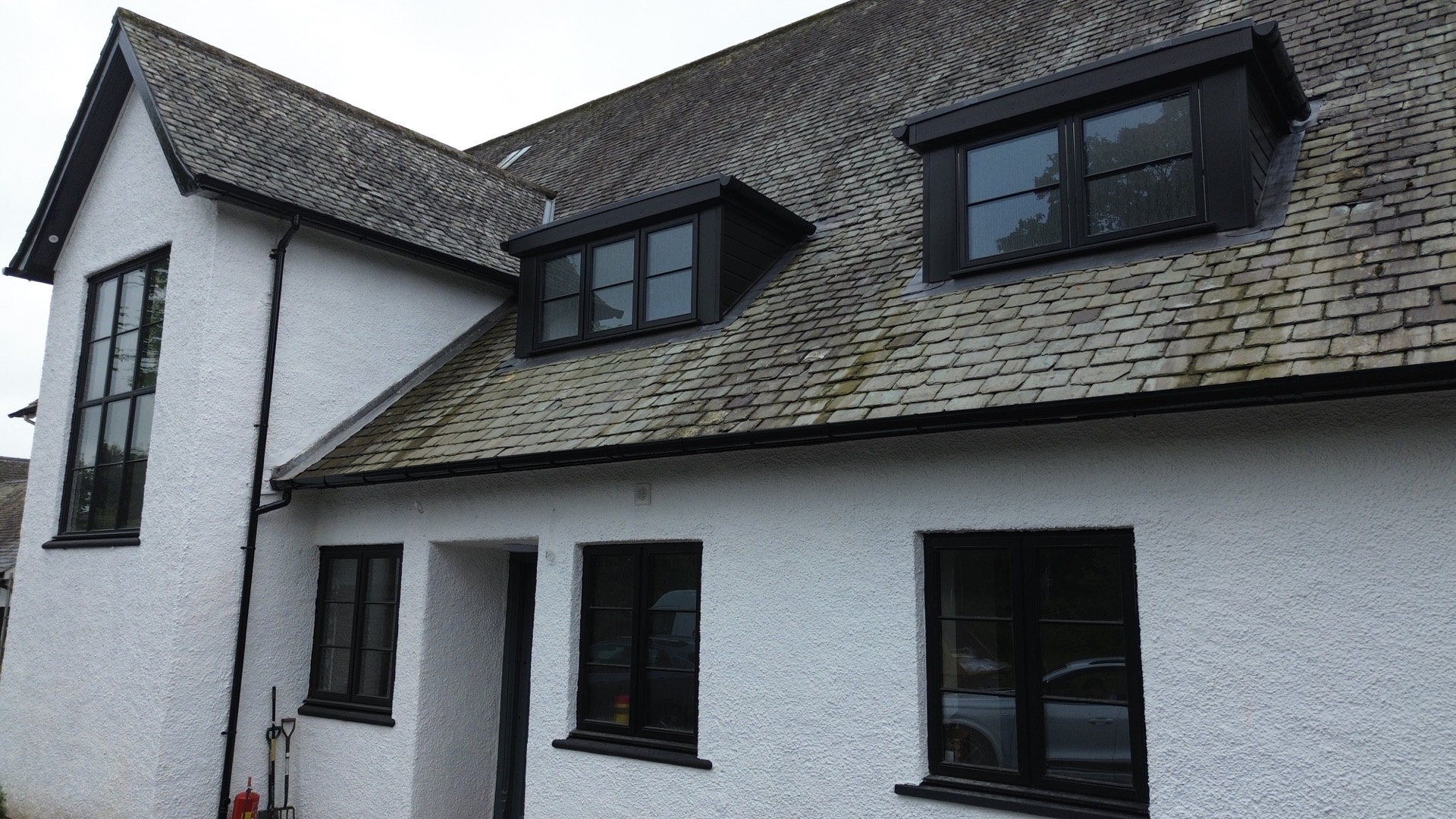Roofline, cladding, flat roofing and timber windows, Broughty Ferry