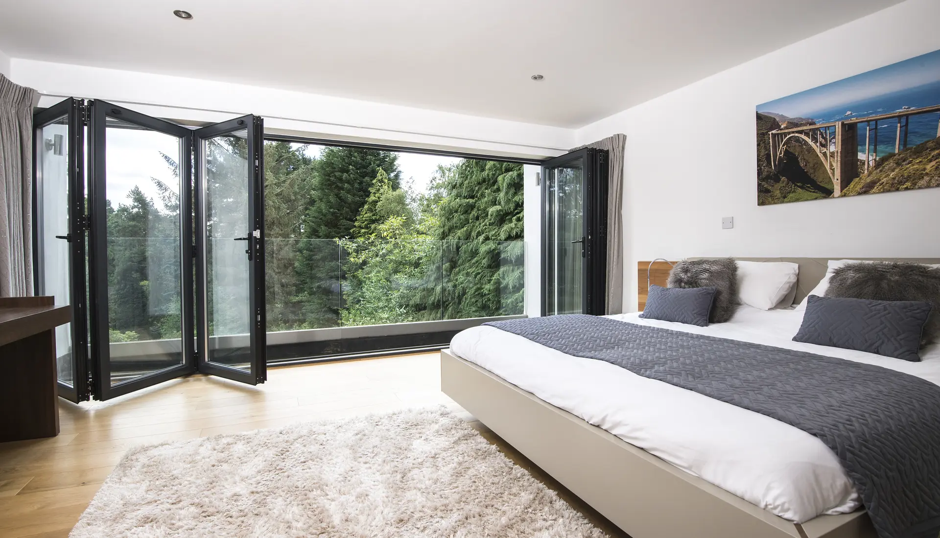EC2 Liniar door range, completed installation