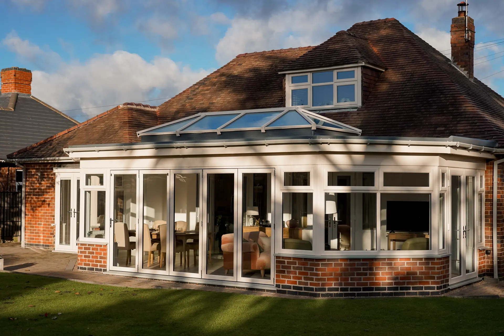 Completed house renovation